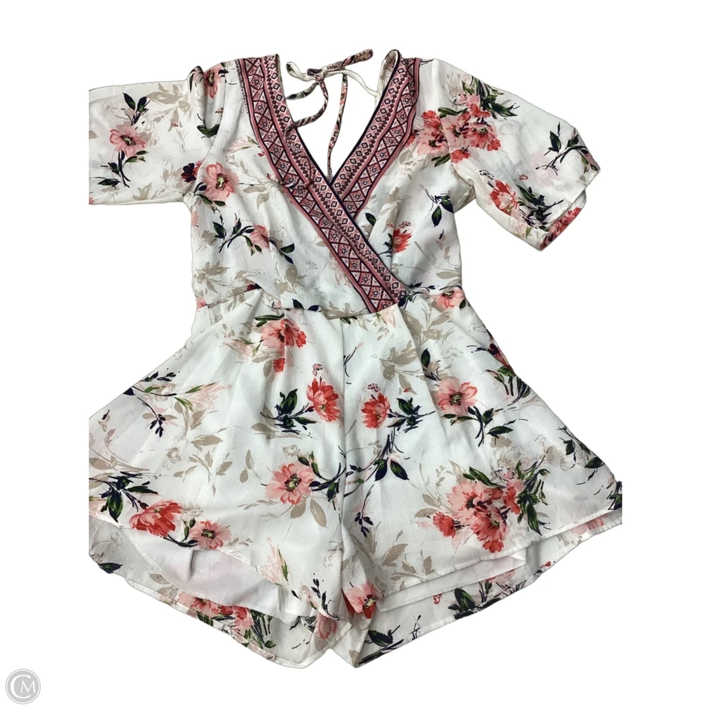 Romper By Trixxi In Floral Print, Size: M