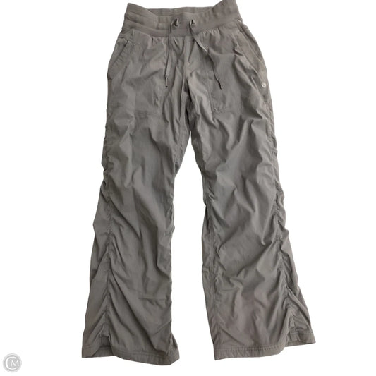 Athletic Pants By Lululemon In Grey, Size: 4