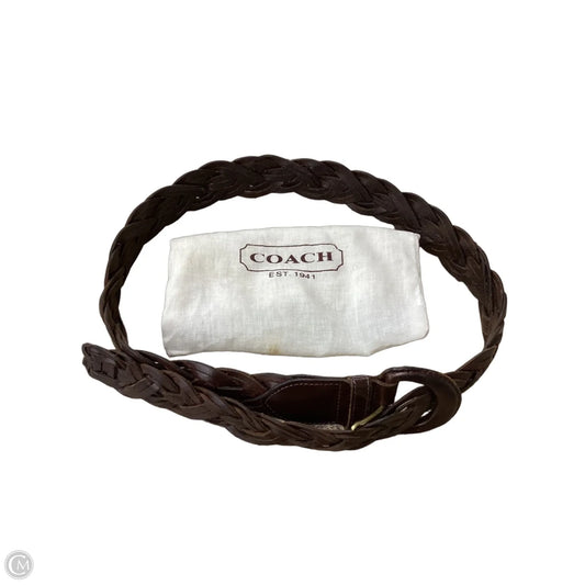 Belt Designer By Coach, Size: Large