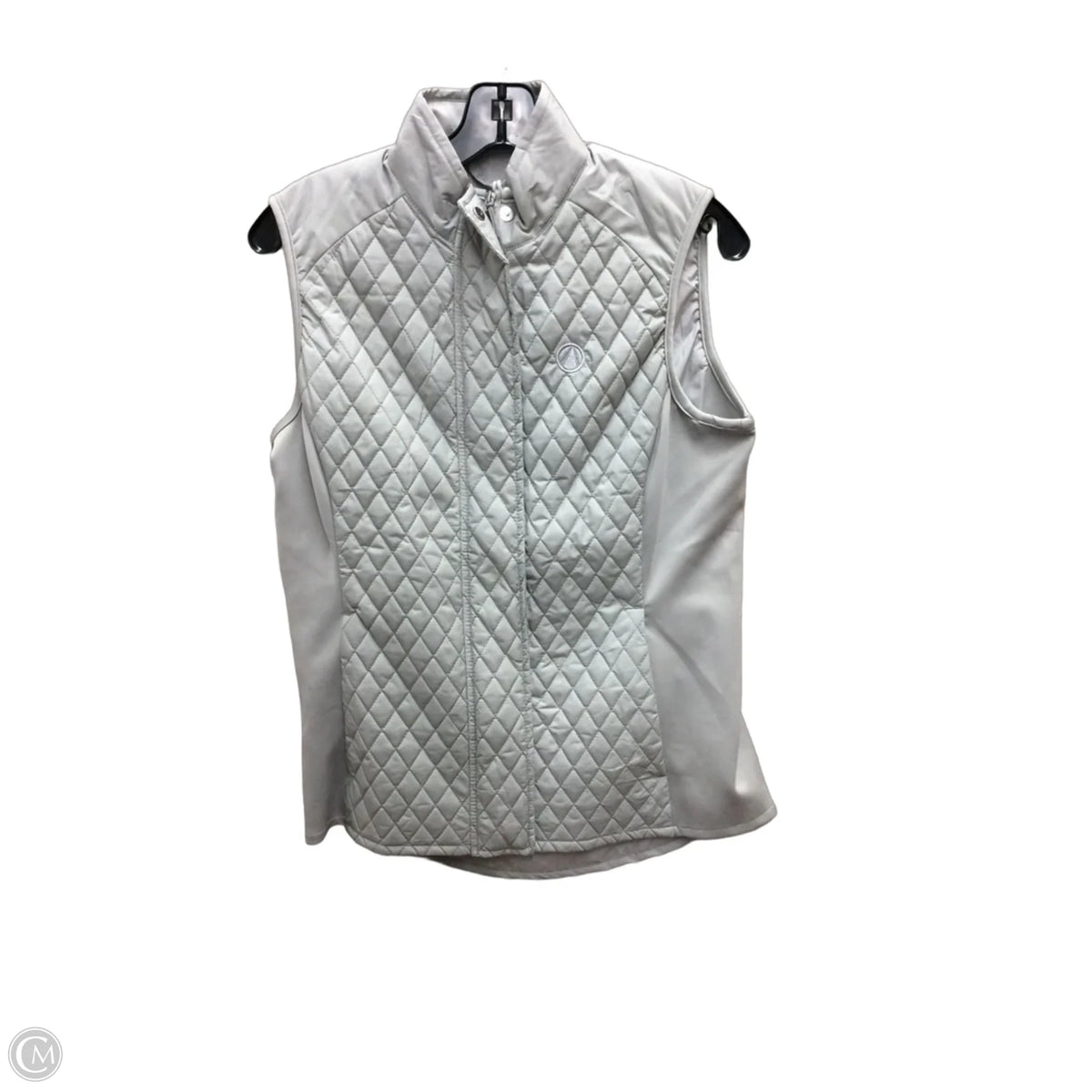 Vest Puffer & Quilted By Clothes Mentor In Grey, Size: S