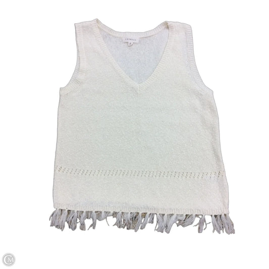 Top Sleeveless By Promesa In Cream, Size: M