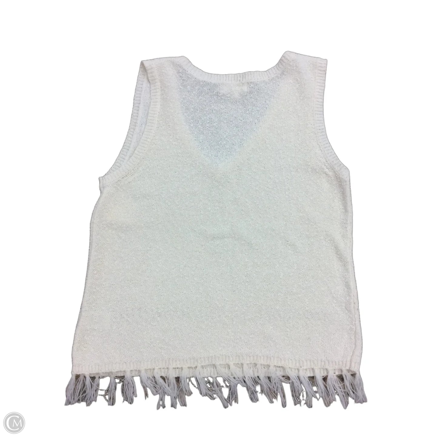 Top Sleeveless By Promesa In Cream, Size: M