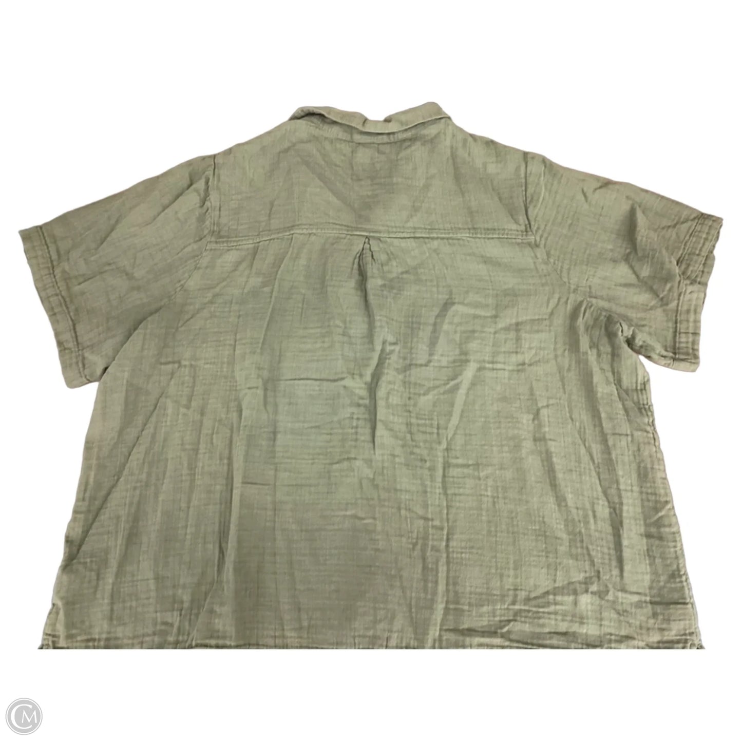 Top Short Sleeve By Old Navy In Green, Size: Xxl