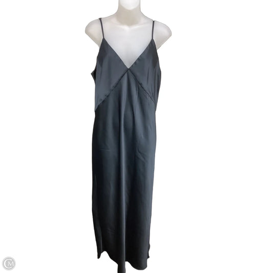 Dress Casual Midi By A New Day In Black, Size: Xl