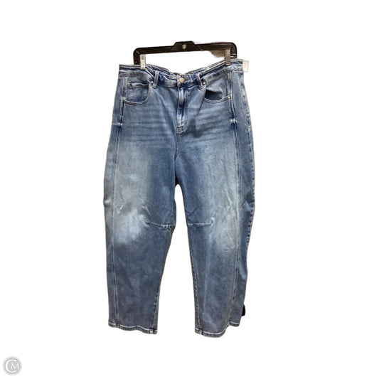 Jeans Boyfriend By Risen In Blue Denim, Size: 1x