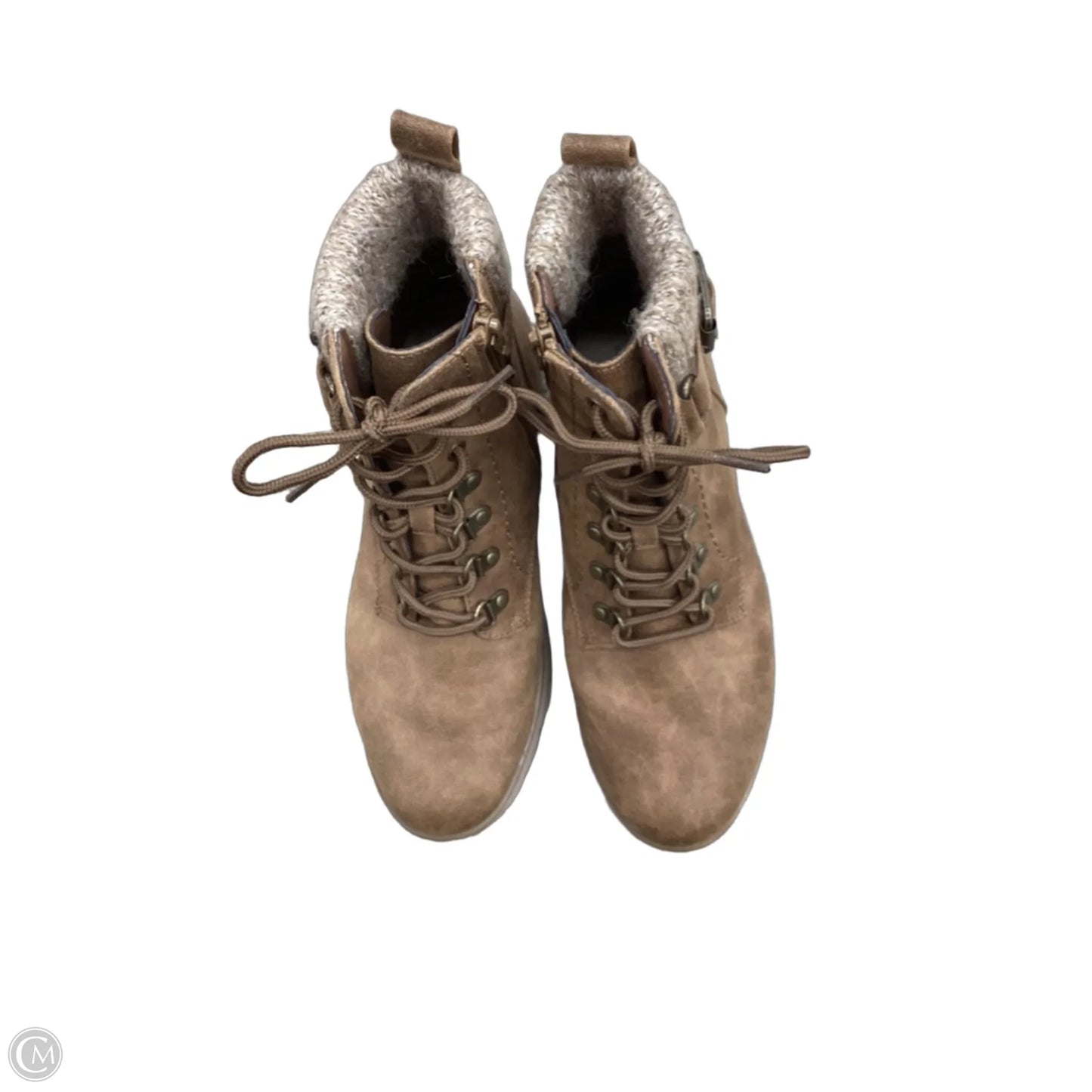 Boots Ankle Heels By Sonoma In Tan, Size: 8