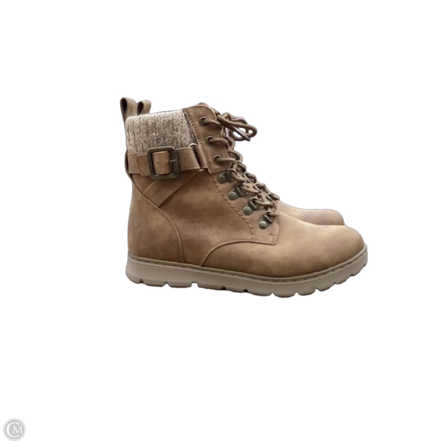 Boots Ankle Heels By Sonoma In Tan, Size: 8
