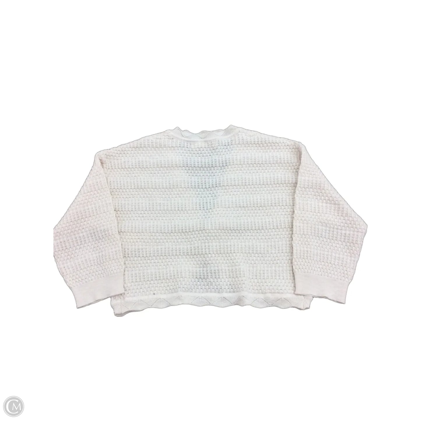 Sweater Cardigan By Grace Karin In Cream, Size: M