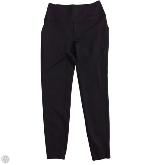 Athletic Leggings By Spyder In Black, Size: S