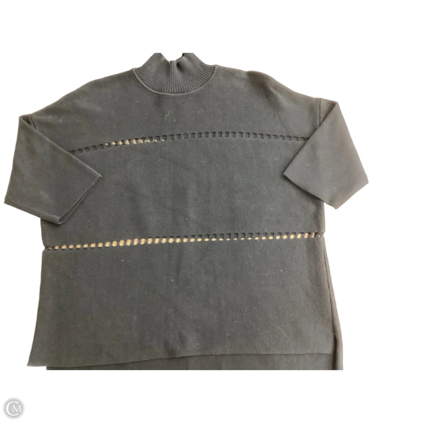 Sweater Short Sleeve By French Connection In Black, Size: Xs