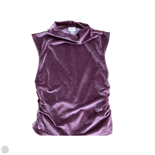 Top Sleeveless By A New Day In Purple, Size: Xs