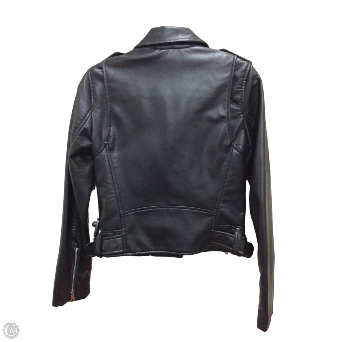 Jacket Moto By Zara In Black, Size: S