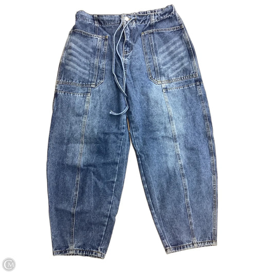 Jeans Boyfriend By Clothes Mentor In Blue Denim, Size: Xl