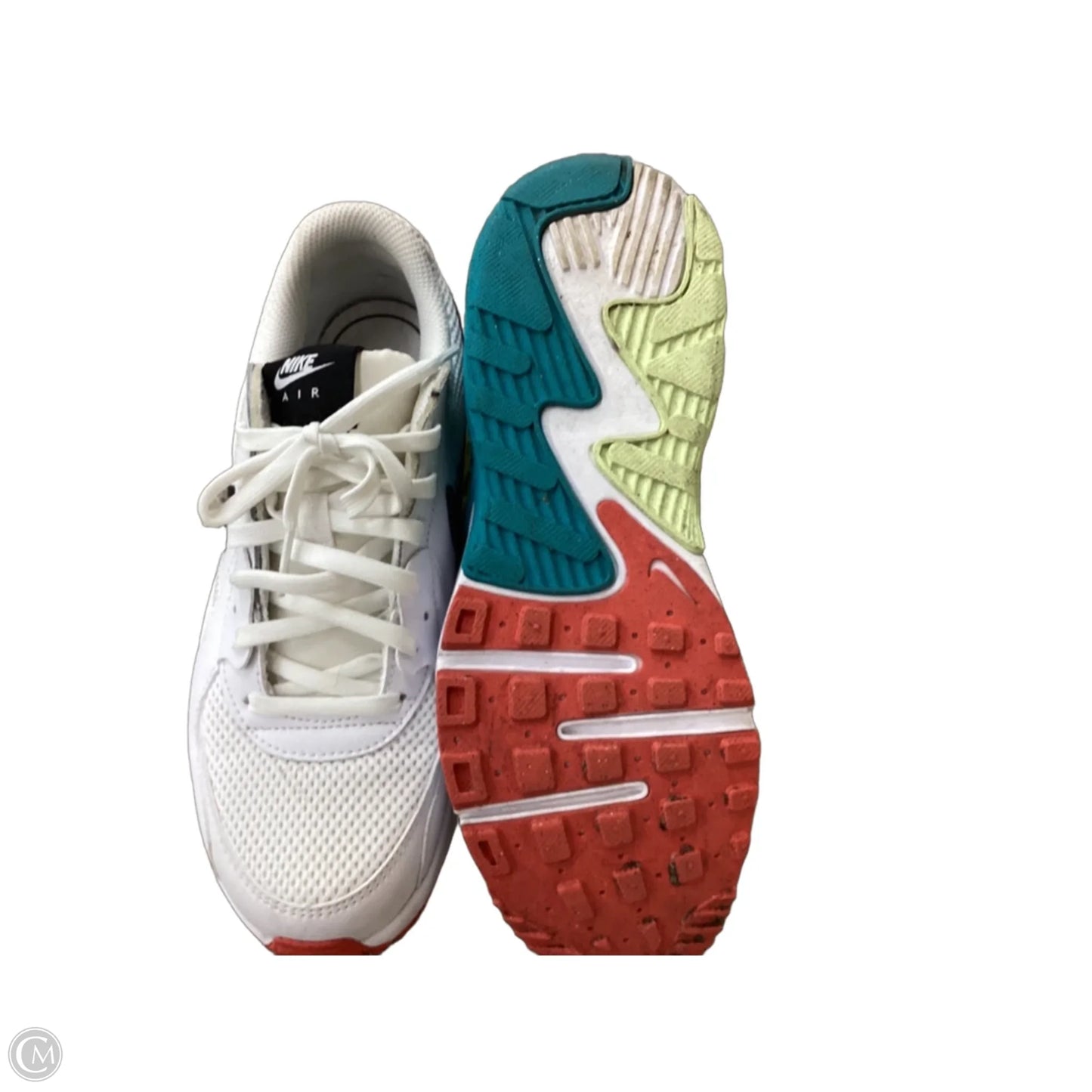 Shoes Athletic By Nike In White, Size: 6.5