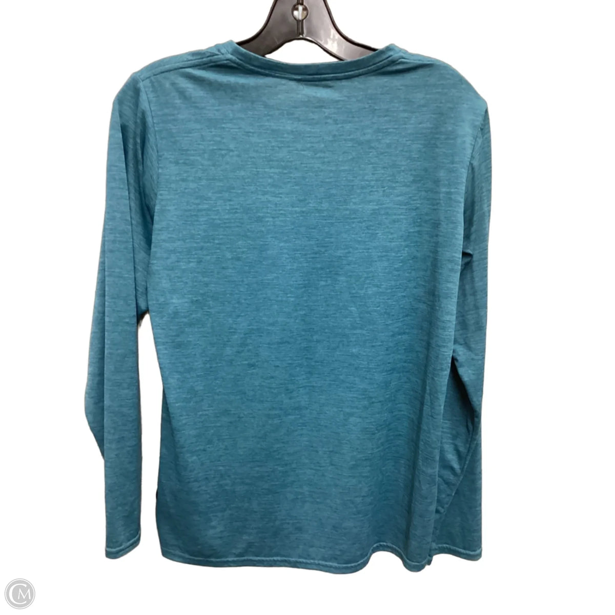 Top Long Sleeve Basic By Patagonia In Teal, Size: M