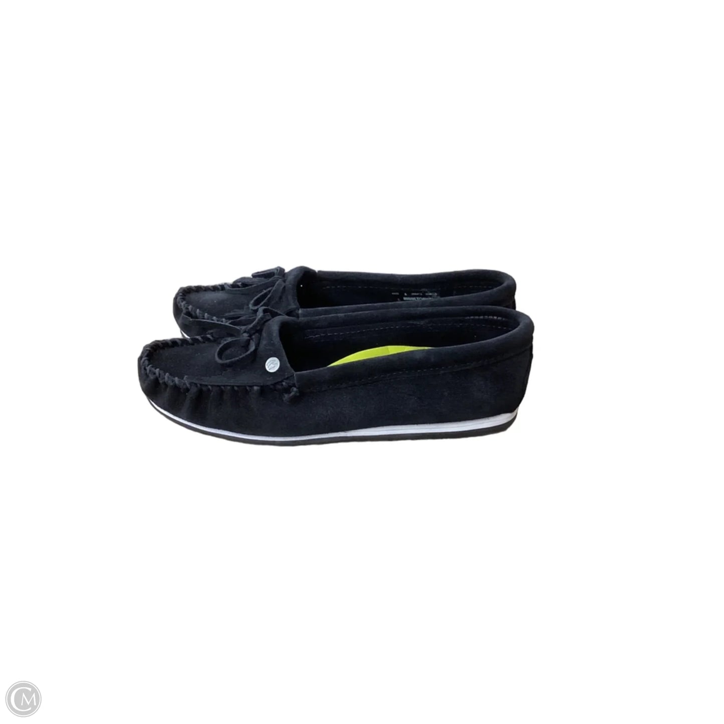 Shoes Flats By Minnetonka In Black, Size: 8