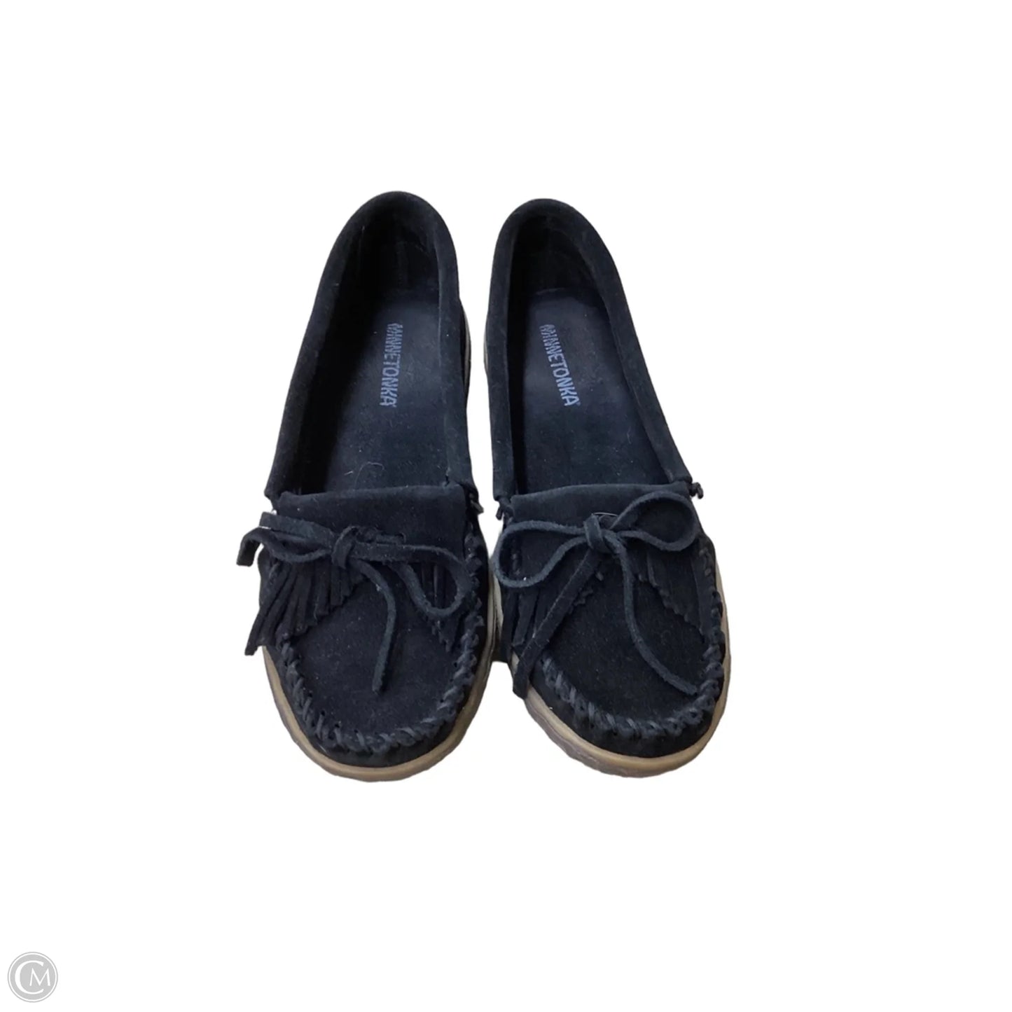 Shoes Flats By Minnetonka In Black, Size: 8