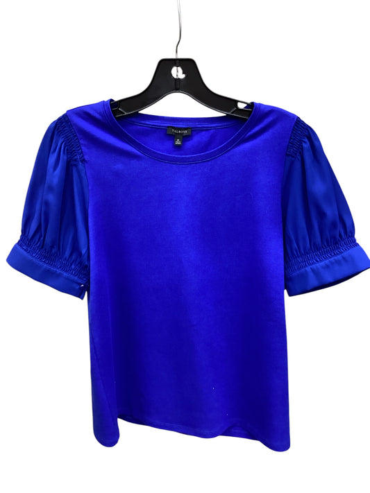 Top Short Sleeve By Talbots In Blue, Size: Xs