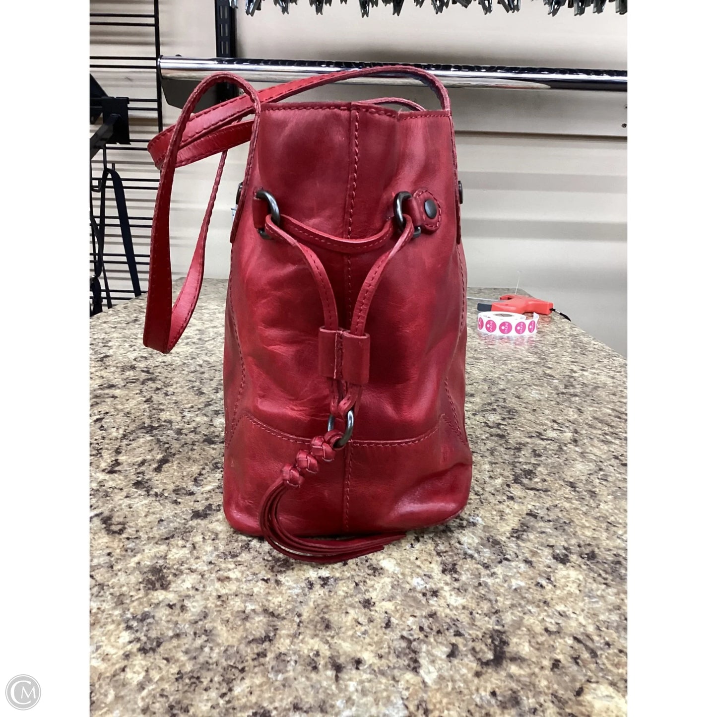 Handbag Designer By Frye, Size: Medium