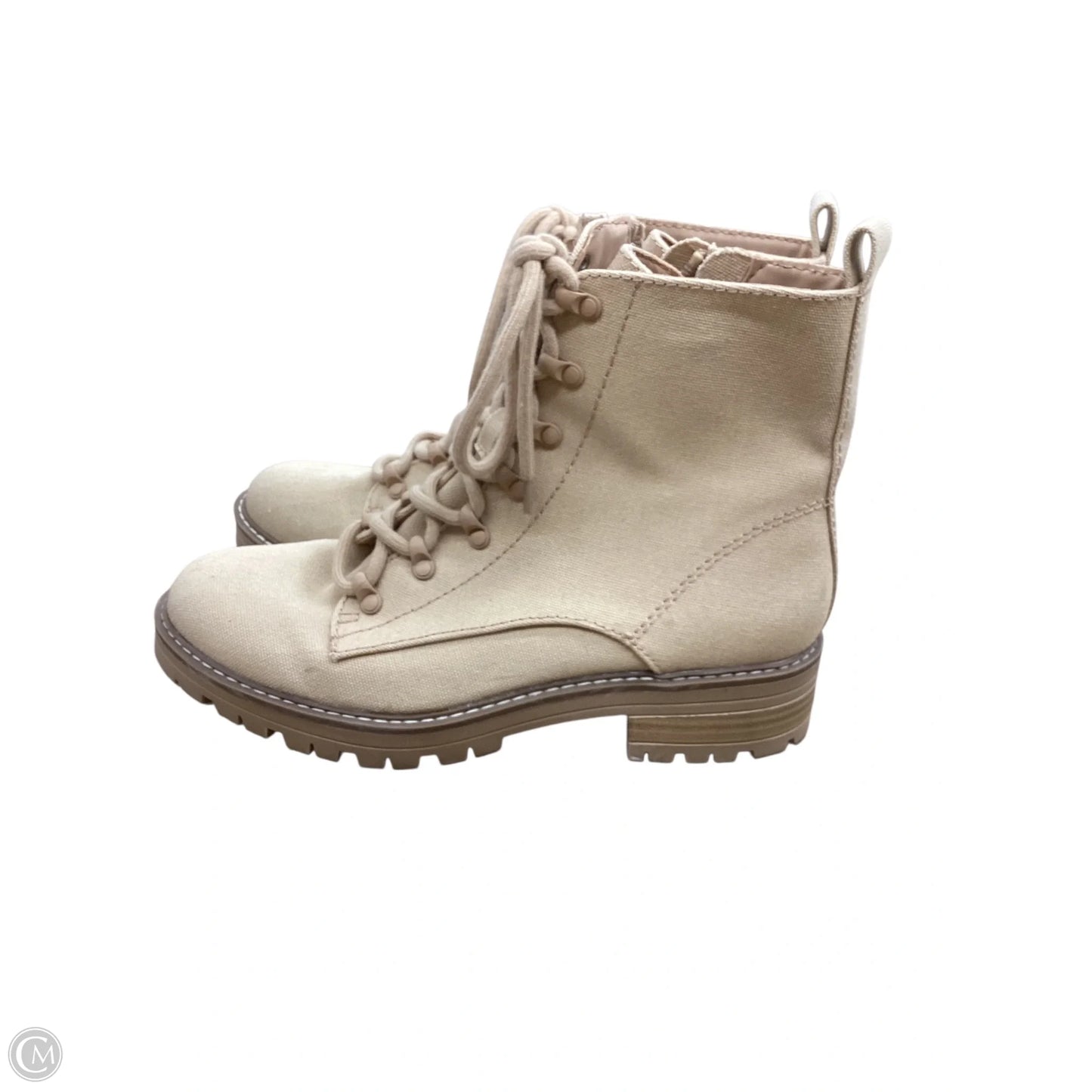 Boots Combat By Universal Thread In Tan, Size: 9