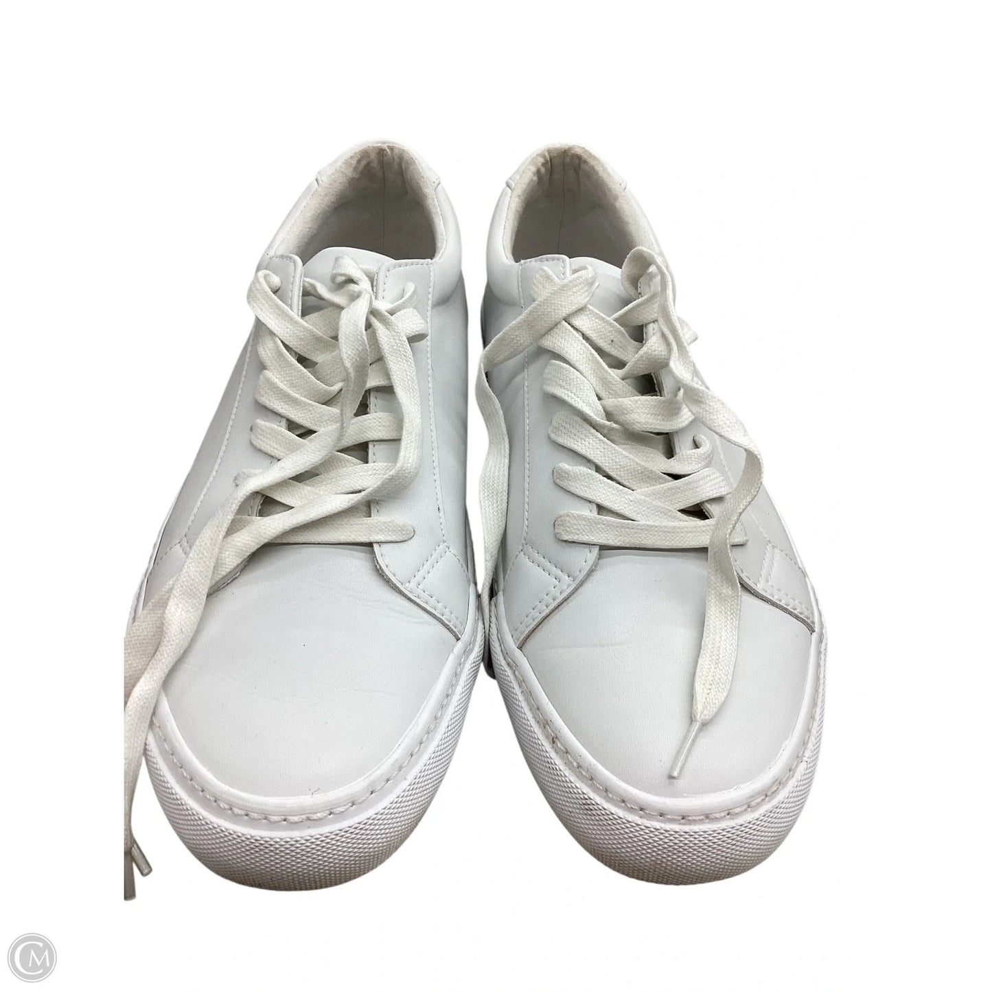 Shoes Sneakers By Express In White, Size: 9