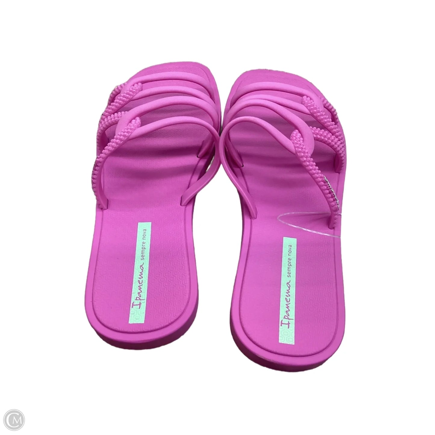 Sandals Flip Flops By Clothes Mentor In Pink, Size: 6