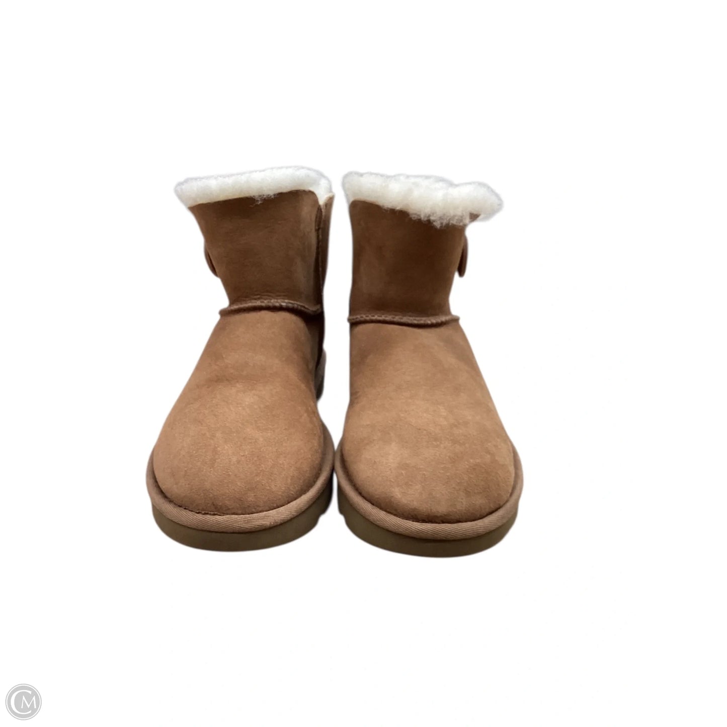 Boots Designer By Ugg In Brown, Size: 7