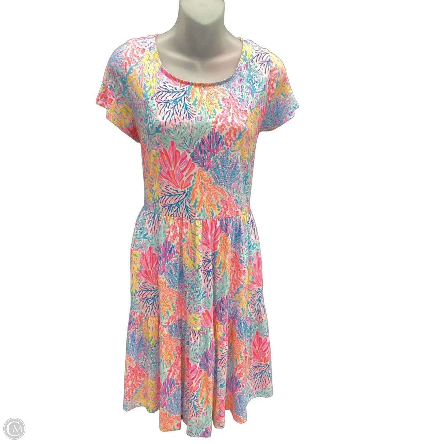 Dress Designer By Lilly Pulitzer In Pink, Size: L