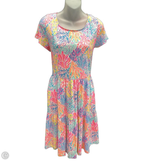 Dress Designer By Lilly Pulitzer In Pink, Size: L