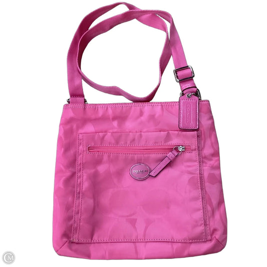 Crossbody Designer By Coach, Size: Medium