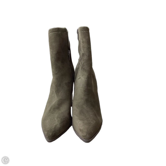 Boots Ankle Heels By Comfort Casual In Rose Gold, Size: 9