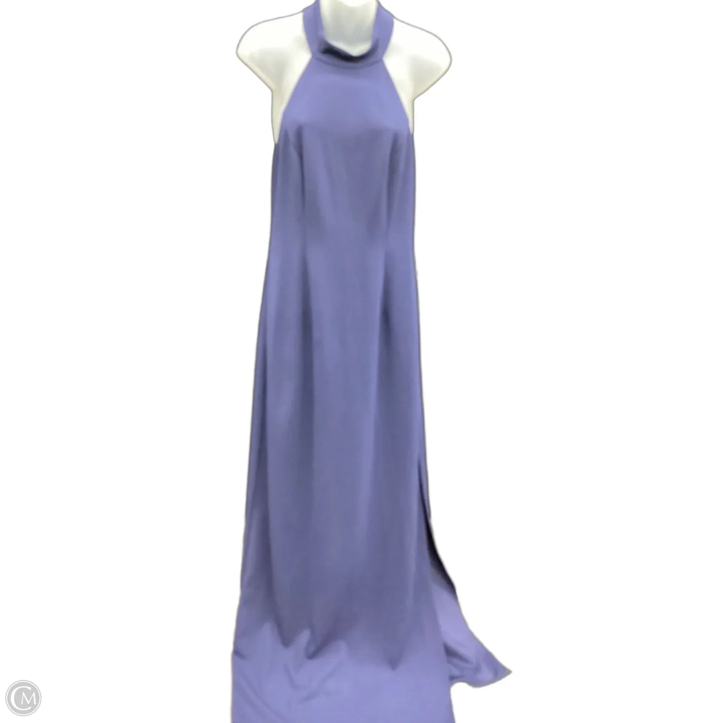 Dress Party Long By Clothes Mentor In Navy, Size: 10