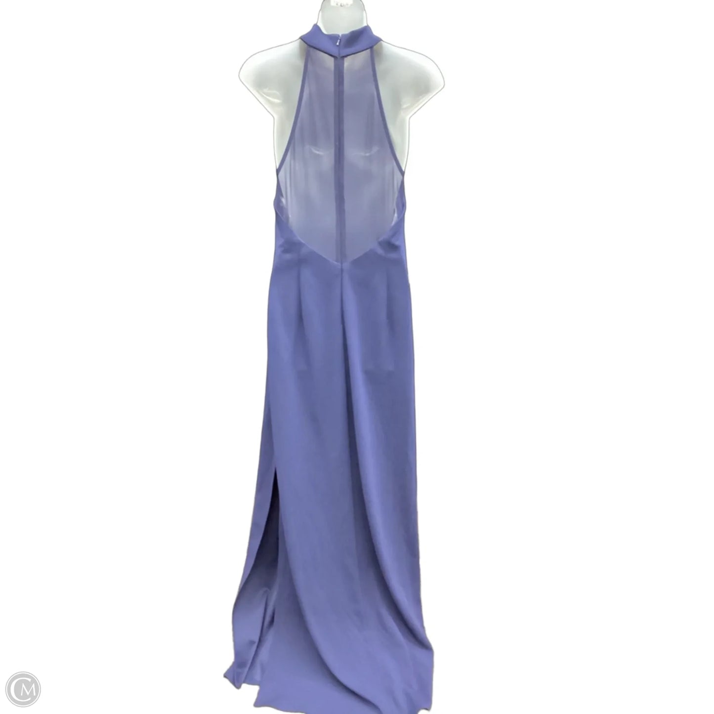 Dress Party Long By Clothes Mentor In Navy, Size: 10
