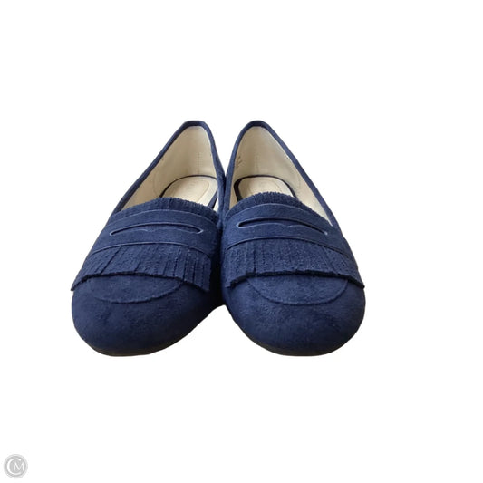 Shoes Flats By Relativity In Navy, Size: 9.5