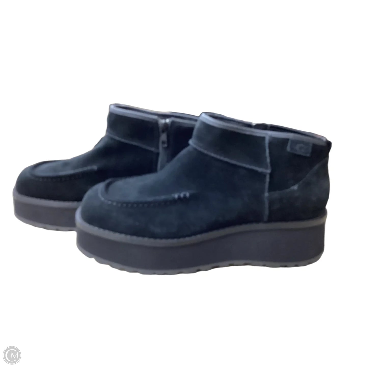 Boots Designer By Ugg In Black, Size: 8.5