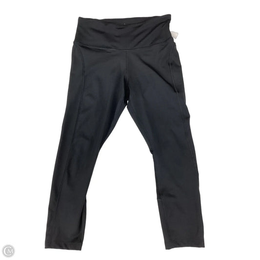 Athletic Leggings Capris By Nike In Black, Size: S