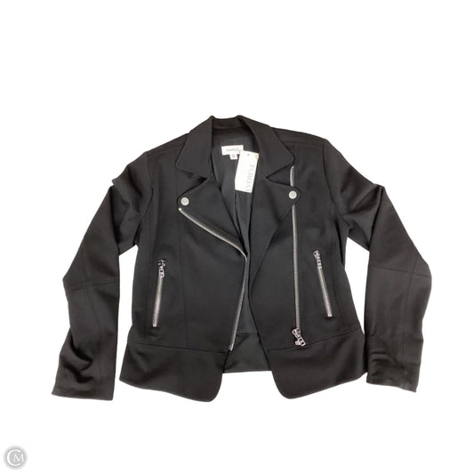 Jacket Moto By Evereve In Black, Size: Xs