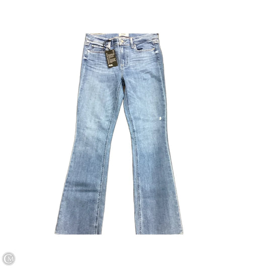 Jeans Boot Cut By Paige In Blue Denim, Size: 8