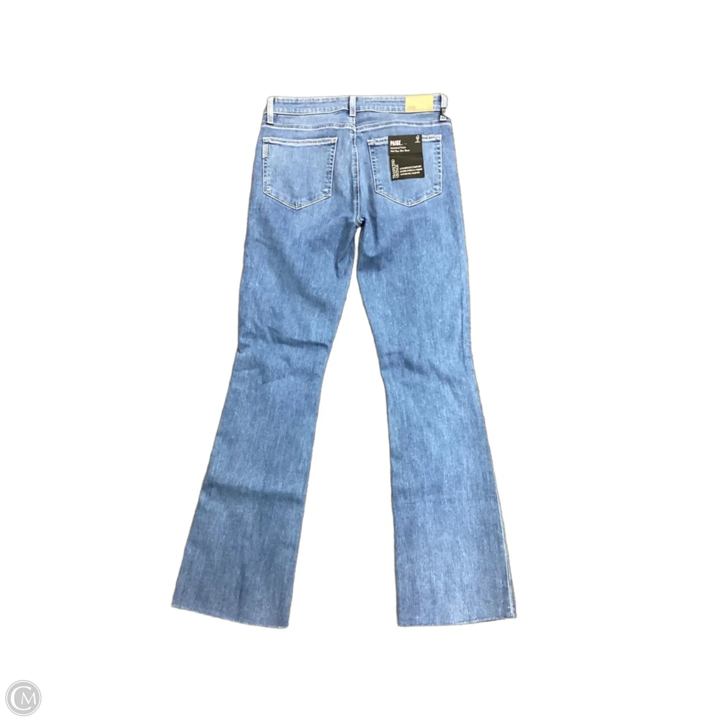 Jeans Boot Cut By Paige In Blue Denim, Size: 6