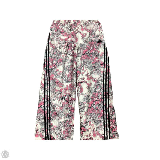 Athletic Pants By Adidas In Pink, Size: M