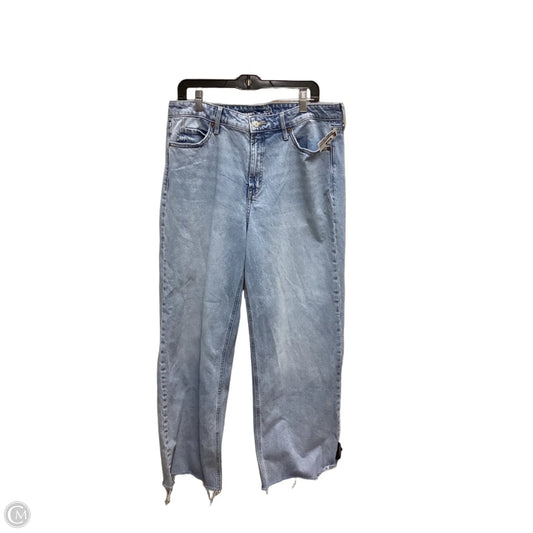 Jeans Wide Leg By Old Navy In Blue Denim, Size: 14