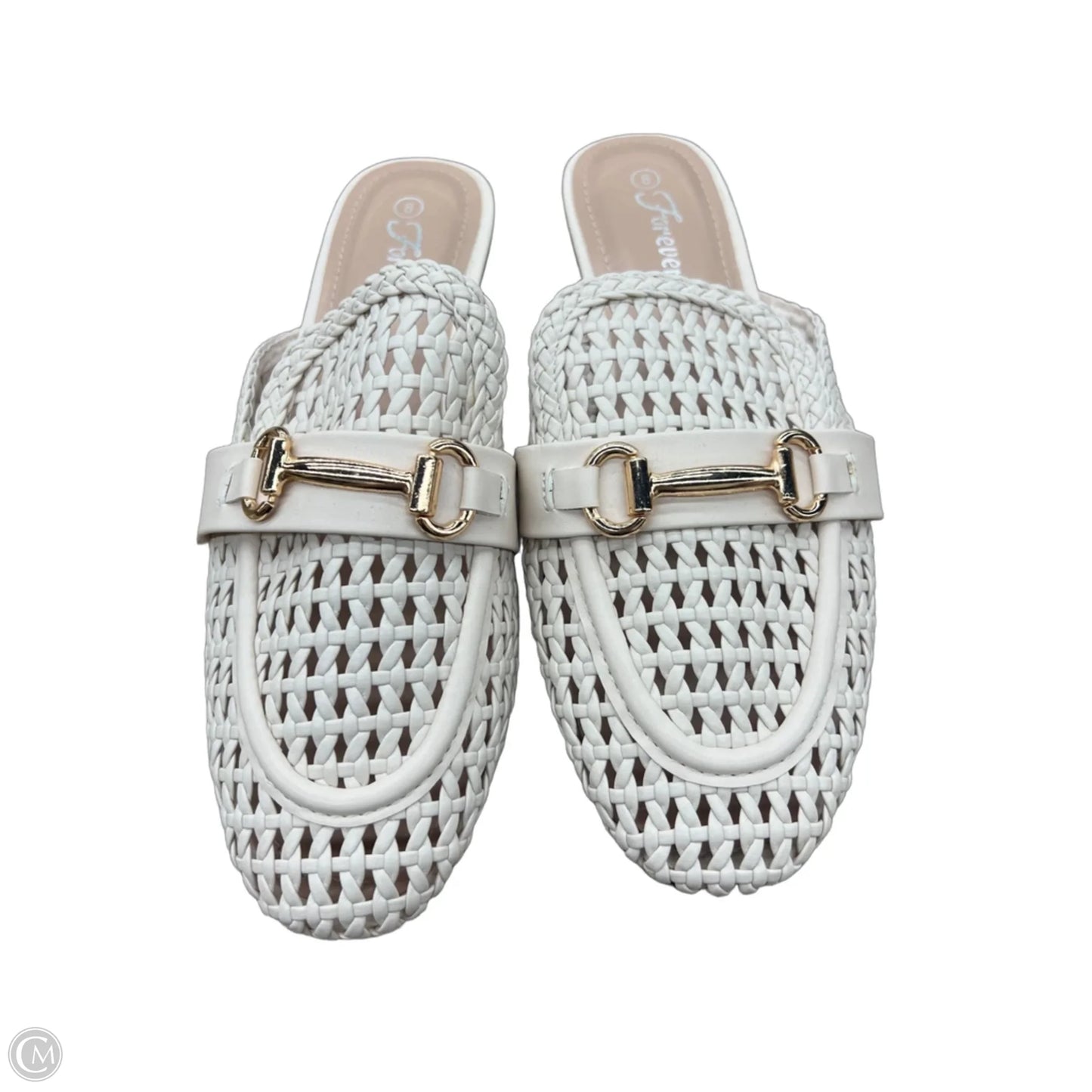Shoes Flats By Forever In Cream, Size: 8