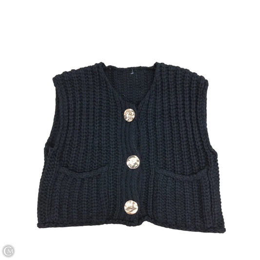 Sweater Short Sleeve By Clothes Mentor In Black, Size: S