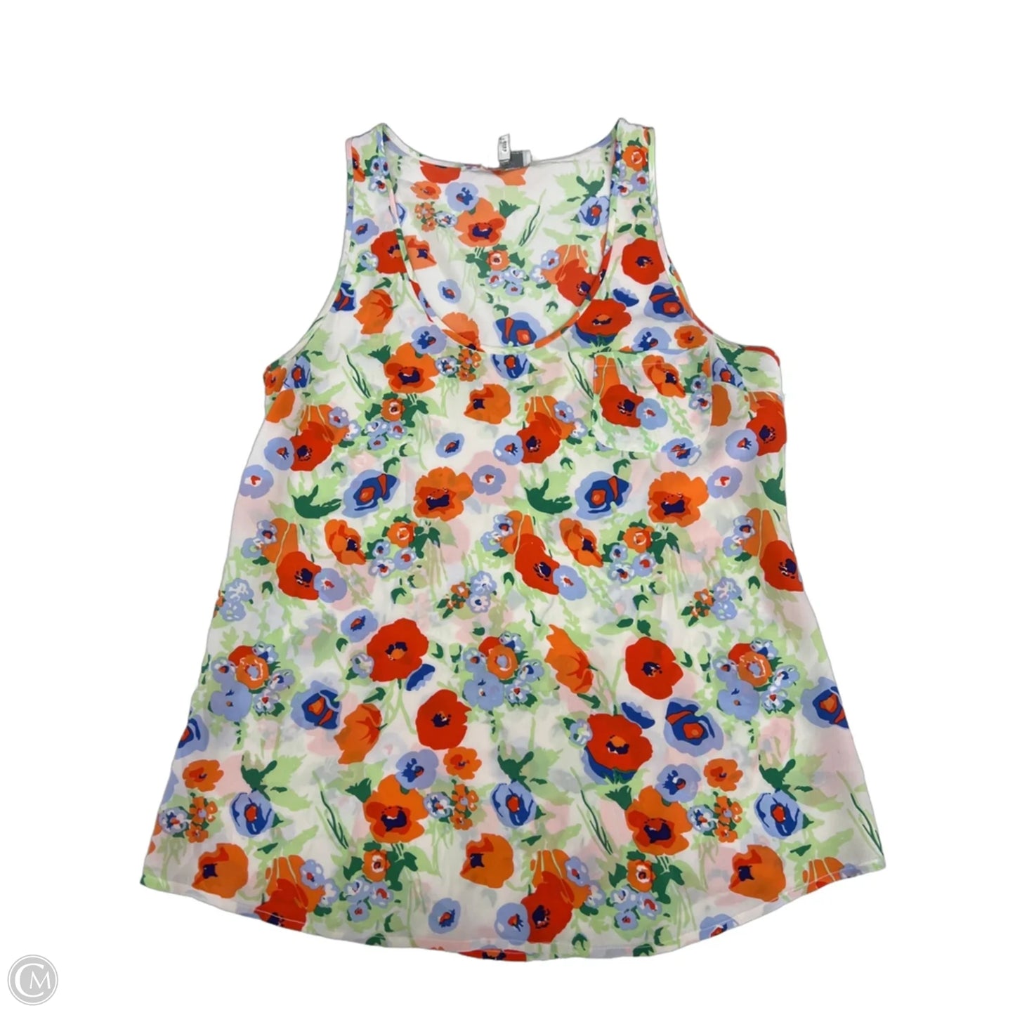 Blouse Sleeveless By Joie In Floral Print, Size: Xs