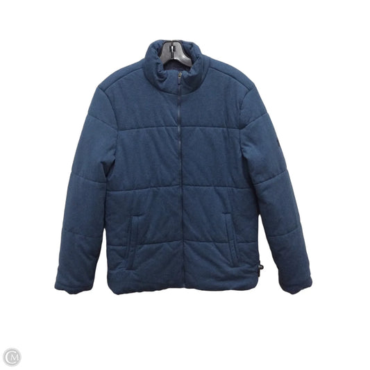 Coat Puffer & Quilted By Soybu In Navy, Size: S