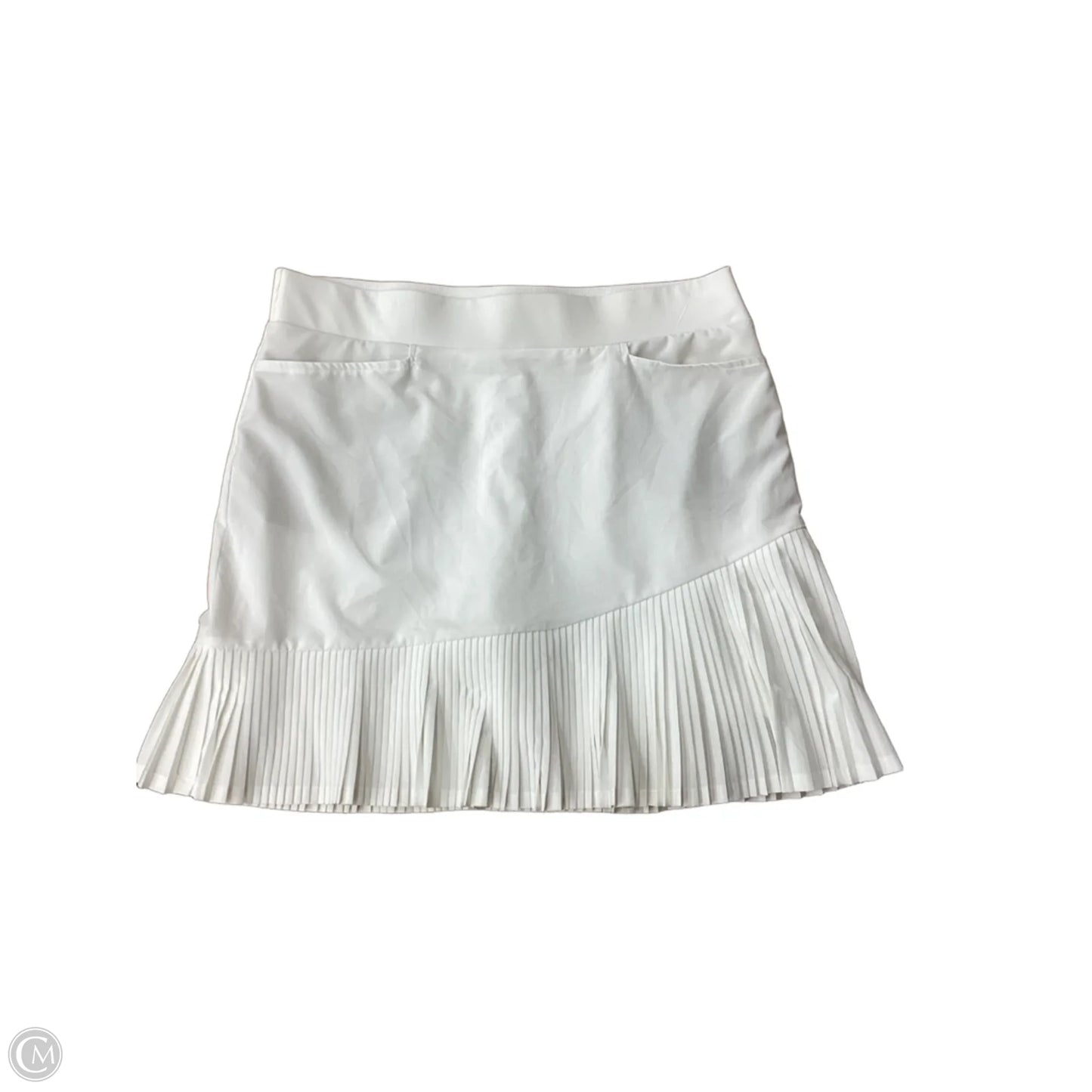 Skort By Clothes Mentor In White, Size: 10