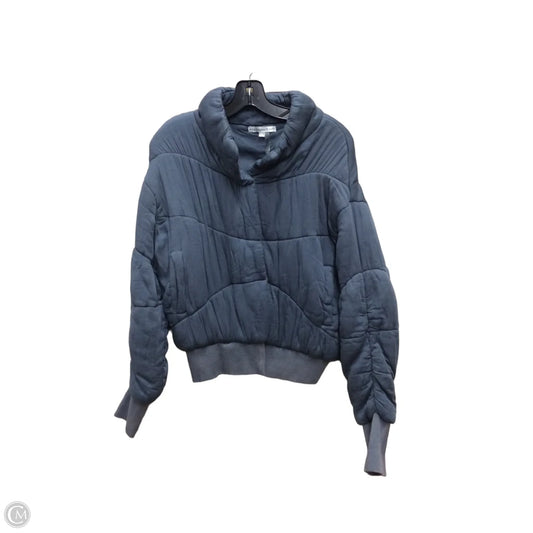 Jacket Puffer & Quilted By Young Fabulous & Broke In Blue, Size: S