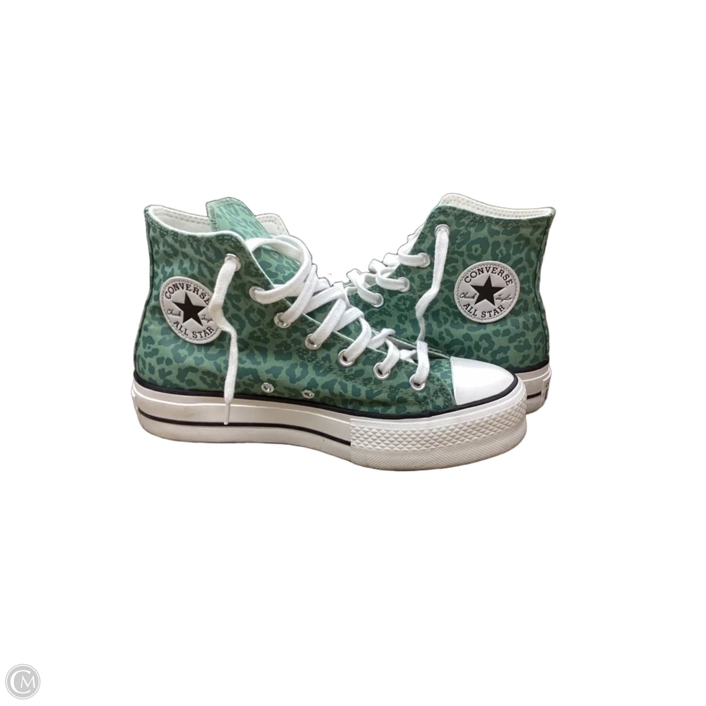 Shoes Sneakers By Converse In Green, Size: 8