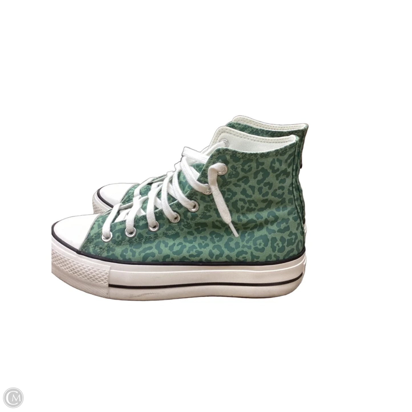 Shoes Sneakers By Converse In Green, Size: 8