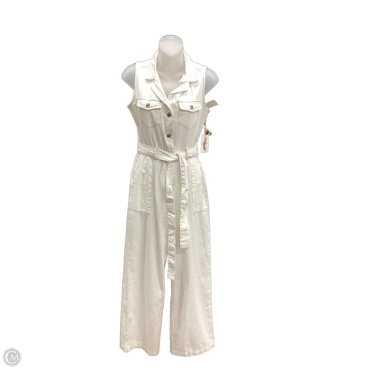Jumpsuit By Jessica Simpson In White, Size: S